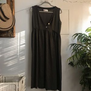 Thrifted Dark Gray Maxi Dress